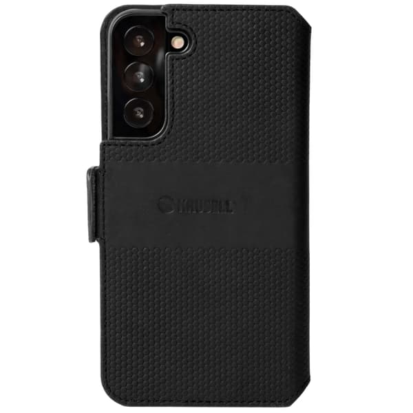 Krusell Telefonpung i læder Galaxy S22 Sort