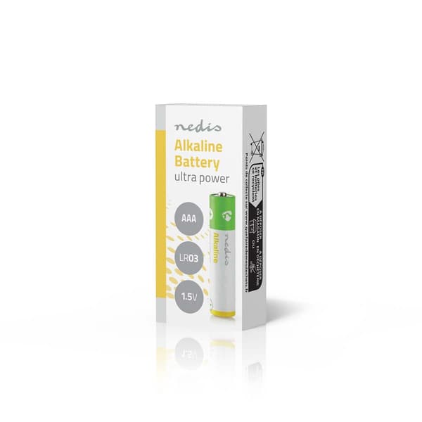 Nedis Alkaline Batteri AAA | 1.5 V DC | 2-Pack