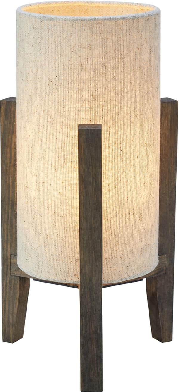 Markslöjd Bordslampa ERUCA brun bets/ beige Markslöjd