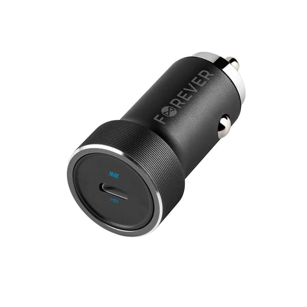 Forever CC-06 PD QC billader 1x USB-C 20W, svart