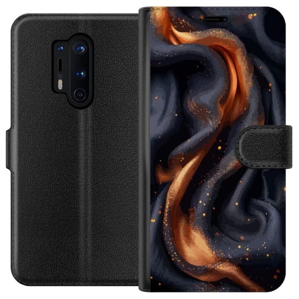 Plånboksfodral till OnePlus 8 Pro med Eldigt silke motiv