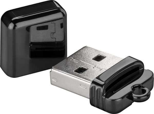 Goobay Kortläsare, USB 2.0 för läsning av microSD-minneskortsformat