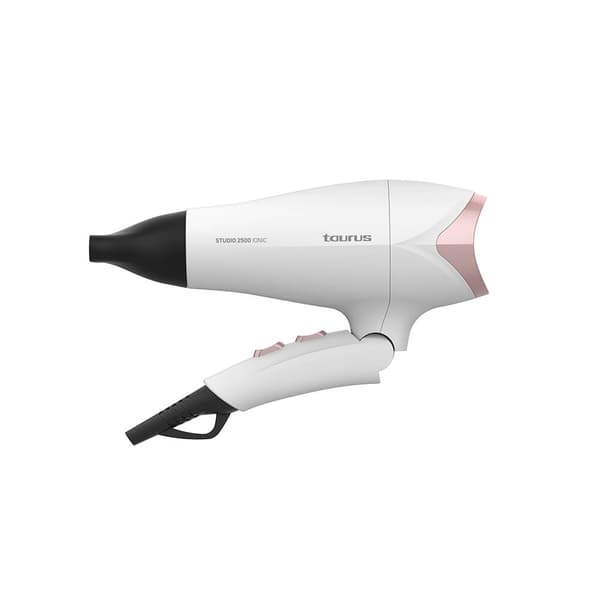 Taurus Hårføner 2400W Studio 2500 Ionic Hvit