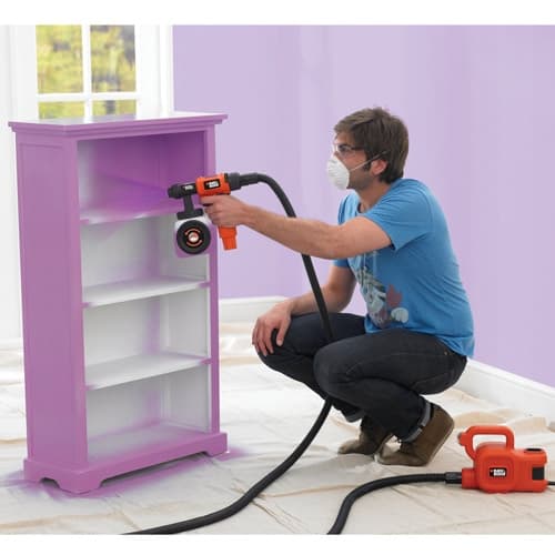 Black+Decker Gulvmontert HVLP-malesprøyte