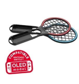 Nacon Big Ben Racket for Joy-Con (rød - blå) / Nintendo Switch