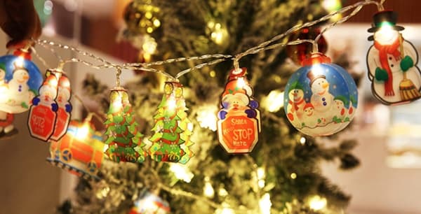 Juldekoration LED-ljusslinga, 3m