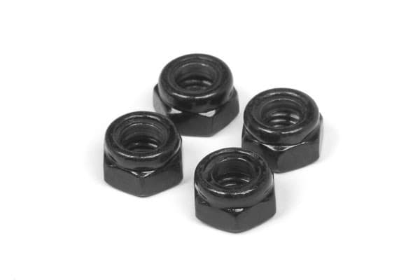 Låsemutter M5x5 lavprofil (4 stk)