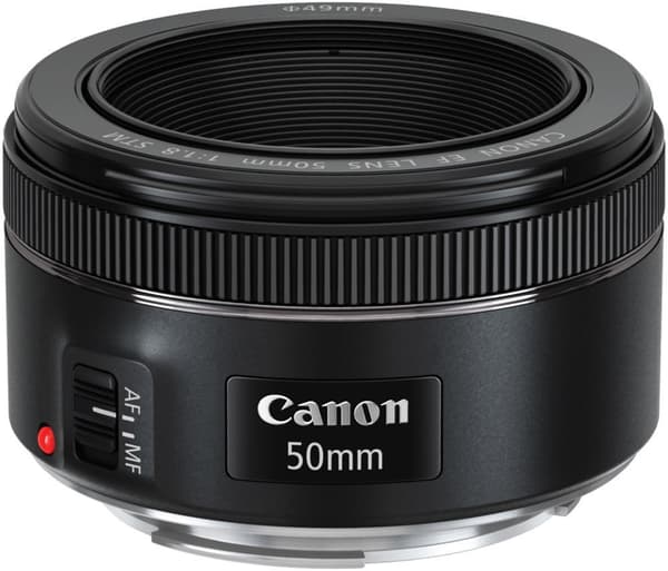 Canon EF 50 mm f/1,8 STM normalobjektiv