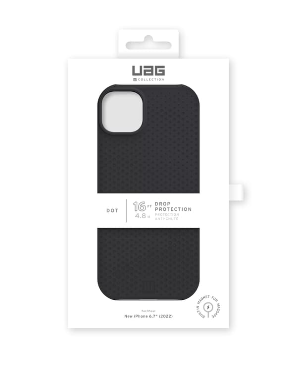 ubyuag iPhone 14 Plus Dot Magsafe - Svart