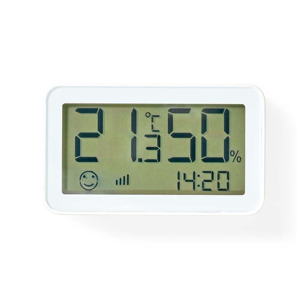 Nedis SmartLife Klimasensor | Zigbee 3.0 | Batteri drevet | Android™ / IOS | Hvit