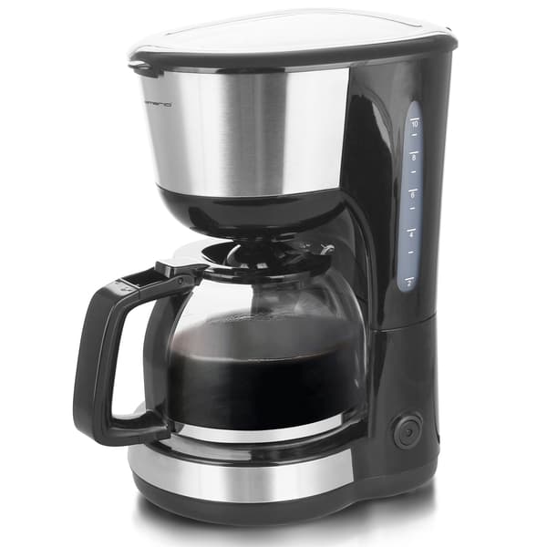 Emerio Kaffetrakter 1000Watt 1,25l rustfritt stål