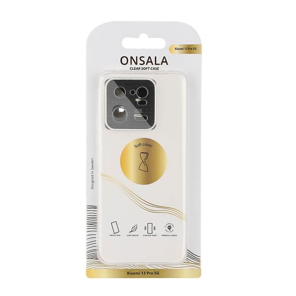 Onsala Mobilskal TPU Transparent - Xiaomi 13 Pro 5G