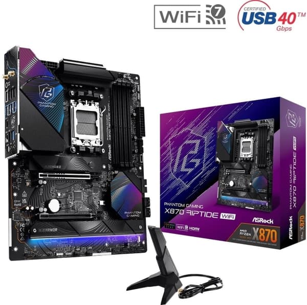 ASRock X870 Riptide WIFI ATX-moderkort