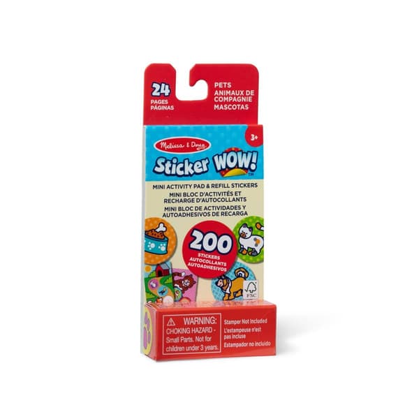 Melissa & Doug Tarra WOW! Mini Activity Pad & Refill Tarrat : Lemmikit