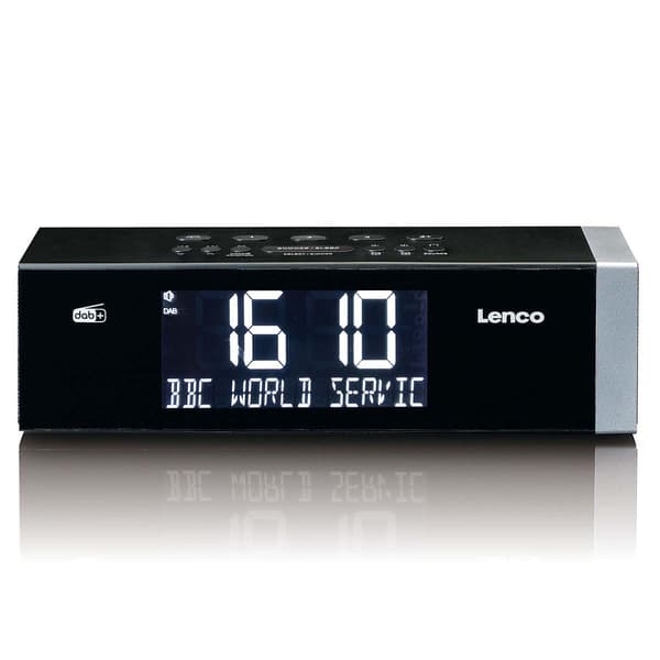 Lenco DAB+ FM-klokkeradio med Bluetooth