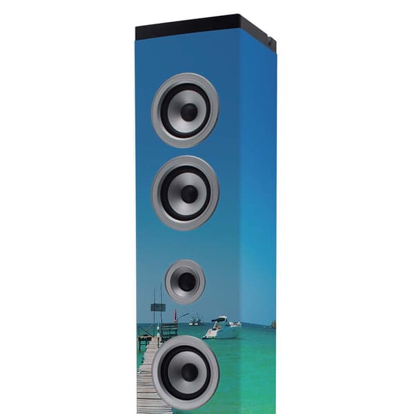ICES Speakertower Bluetooth®, PLL FM-radio, USB- ja SD-soitin