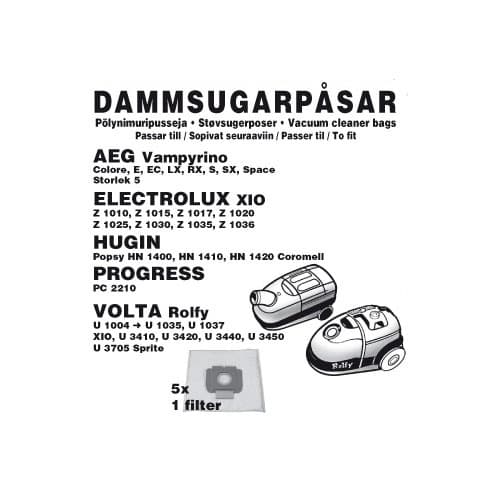 Champion Dammpåsar AEG/Volta/Champion 5st