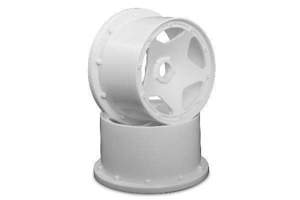 Super Star Wheel White (120X75Mm/2Pcs)