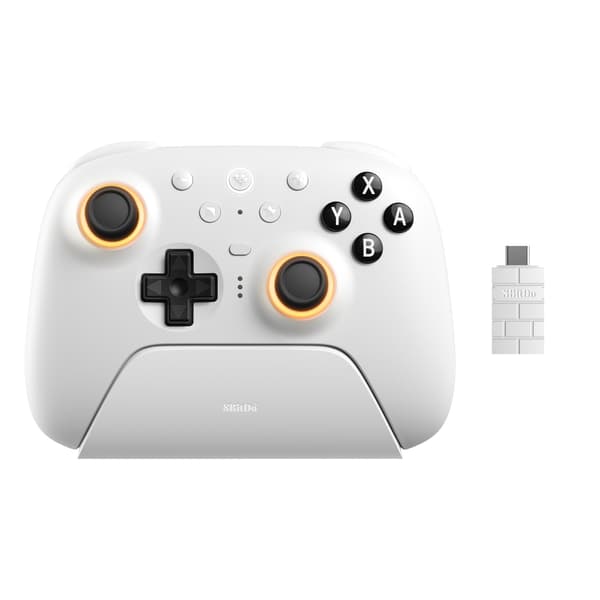 8Bitdo Ultimate 2 Wireless BT - Hvit