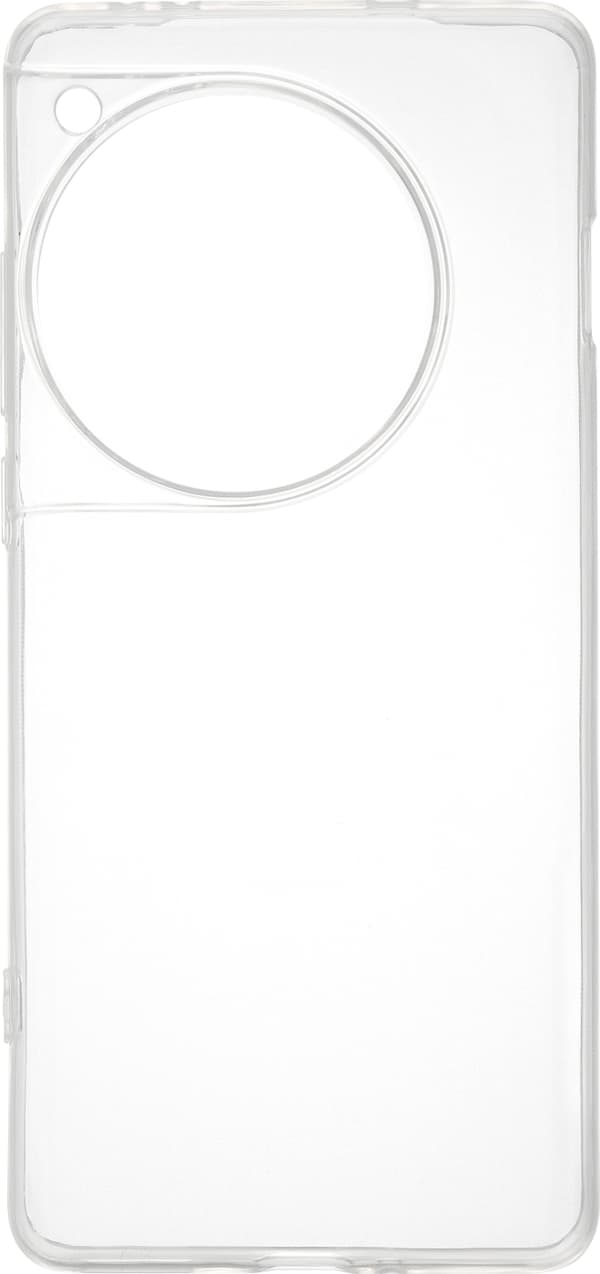 FoneKit silikonisuoja, OnePlus 12, läpinäkyvä