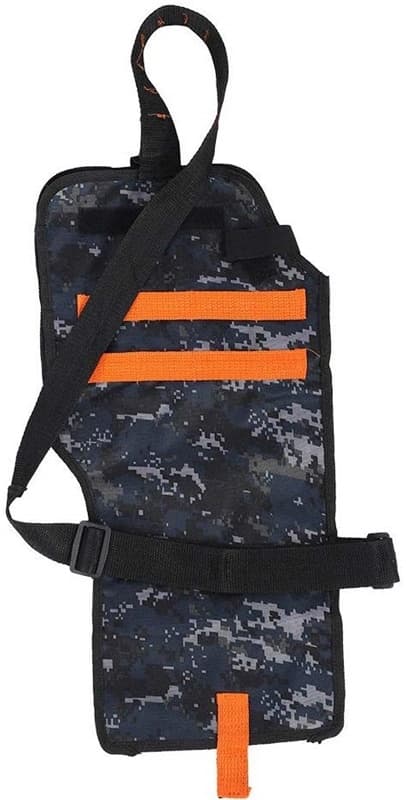 Nerf selkäkotelo, Camouflage, harmaa