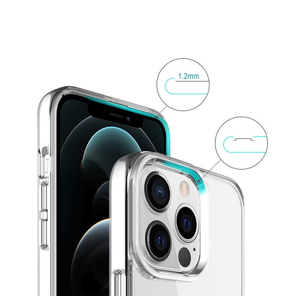 Kristallikotelo iPhone 16 Pro Maxille, läpinäkyvä