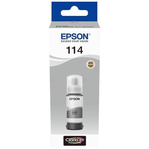 Epson Bläck C13T07B540 114 Grå Ecotank