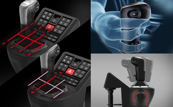 HORI Force Feedback Truck Control System -rattiohjain, PC