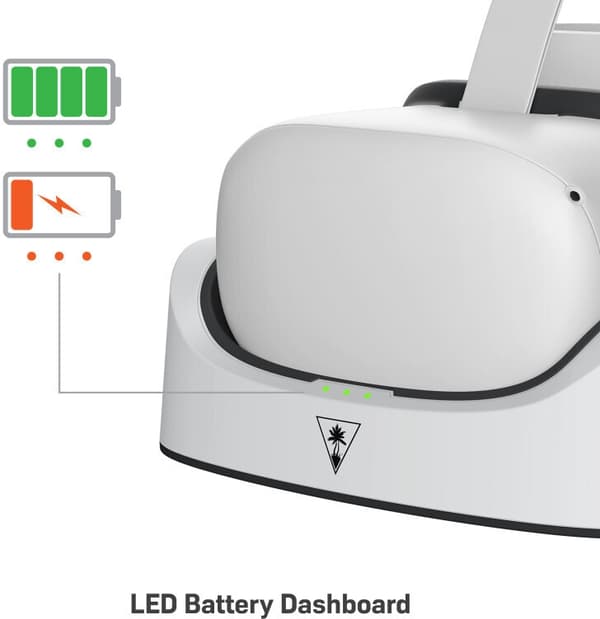 Turtle Beach Fuel VR-laddare, Meta Quest 2