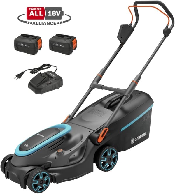 GARDENA PowerMax 37/36V P4A Ready-To-Use Set Accu Plæneklipper