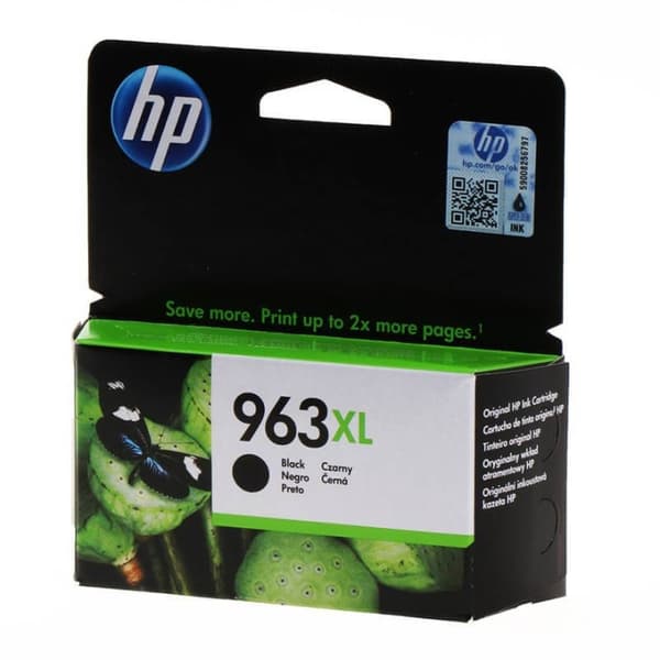 HP Blæk 3JA30AE 963XL Sort