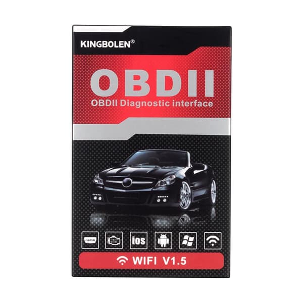 Feilkodeleser ELM327 WIFI OBDII for IOS/Android