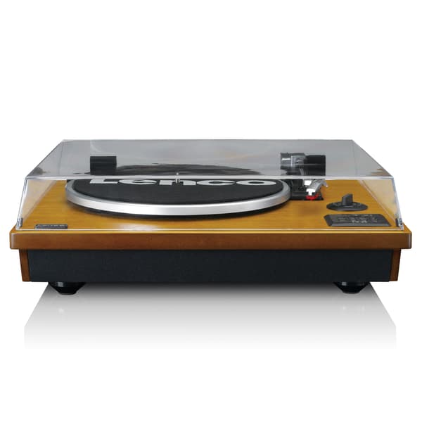 Lenco Platespiller med Bluetooth®, USB MP3-koder, høyttalere Wood