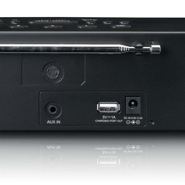 Lenco DAB+ FM clockradio med Bluetooth
