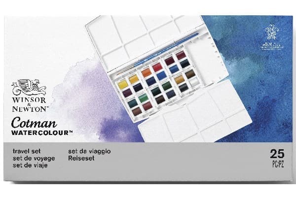 WINSOR Cotman watercolour Pan paintingbox PLUS