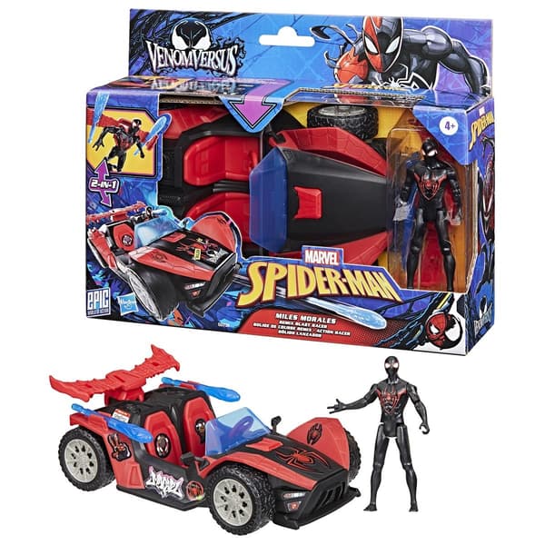 Marvel Spider-Man Venomversus Miles Remix Blast Racer