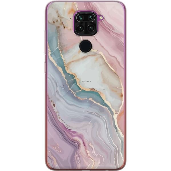Mobildeksel til Xiaomi Redmi Note 9 med Marmor motiv