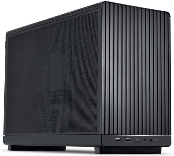 Lian Li A3-mATX Micro-ATX-kabinet, sort
