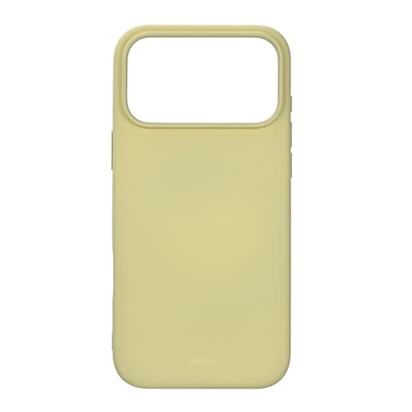 Onsala Mobildeksel med silikonsfølelse Lime - iPhone 17 Pro Max