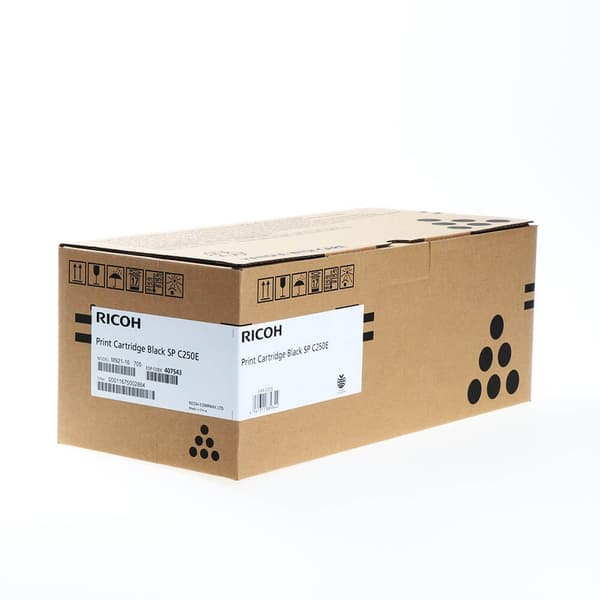 Ricoh Toner 407543 SP C250E Musta