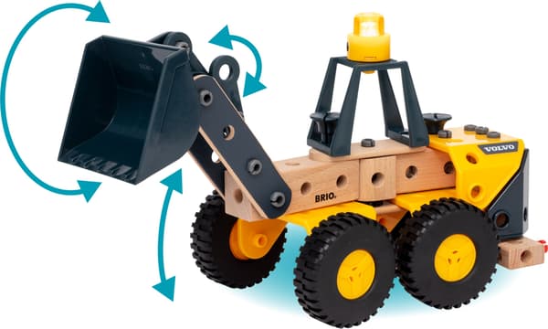 Brio Builder 34598 - Volvo hjullaster
