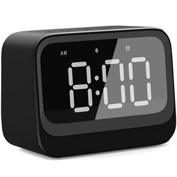 Denver Klocka Alarm Bluetooth-högtalare Svart