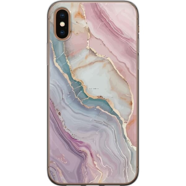 Mobildeksel til Apple iPhone XS Max med Marmor motiv