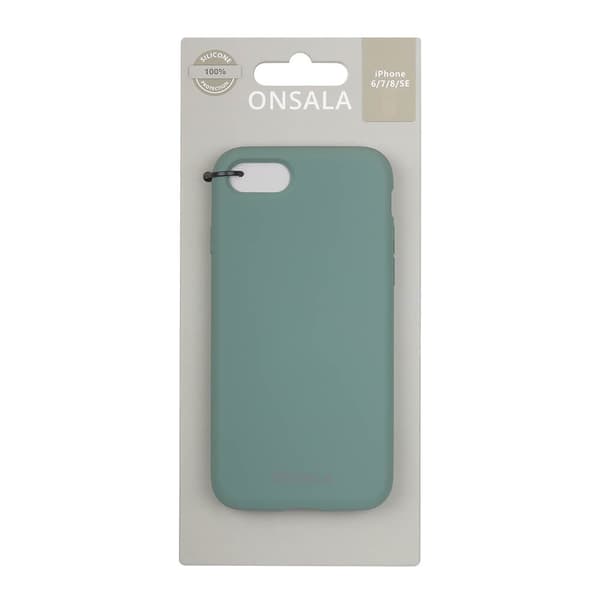Onsala Mobilskal Silikon Pine Green - iPhone 6/7/8/SE