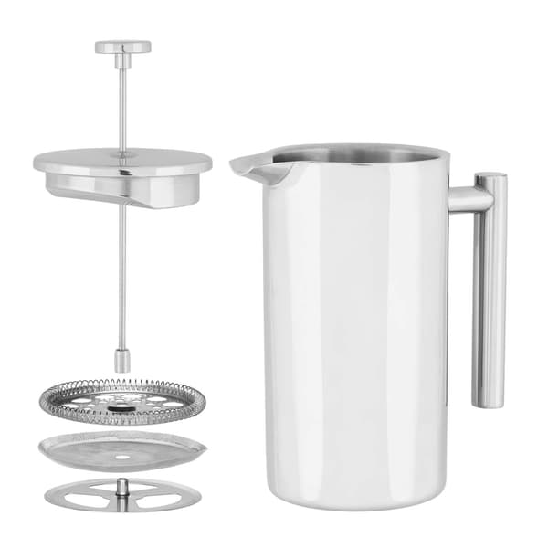 Maku Kaffepress Gastro Stål 1L