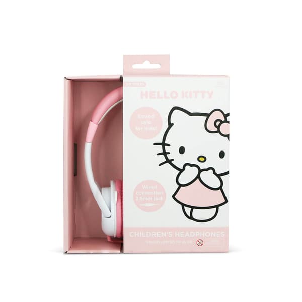 HELLO KITTY Høretelefoner HELLO KITTY Med Ører On-Ear 85dB Ledning