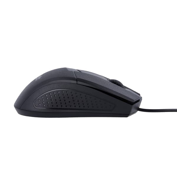 Maxlife Hjemmekontor MXHM-01 optisk mus 1000 DPI 1,2 m sort