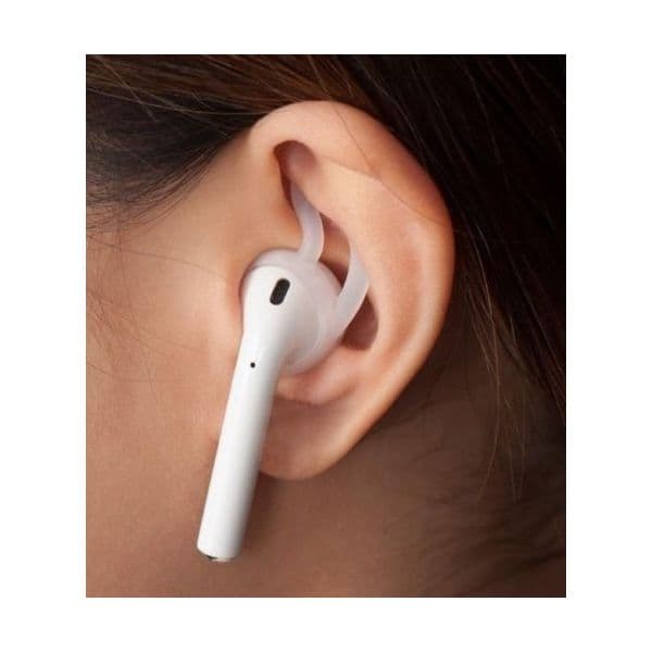 Gummihylse til Apple Airpods, Hvit