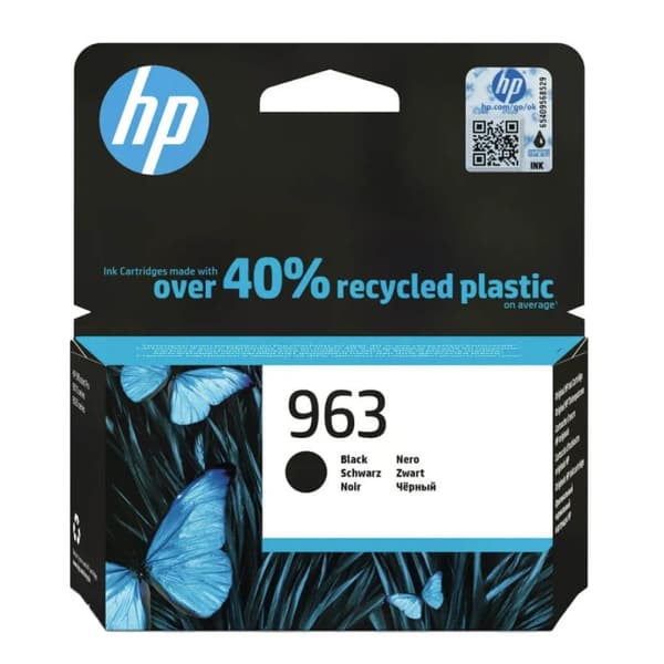 HP Blæk 3JA26AE 963 Sort