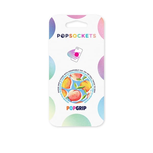 PopSockets Just Peachy Gloss Irrotettava Grip Telinetoiminnolla